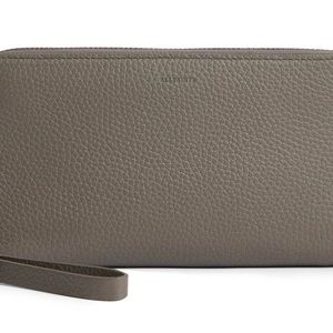 ALL SAINTS Stormy Grey Wallet, Excellent condition ($45 OBO)